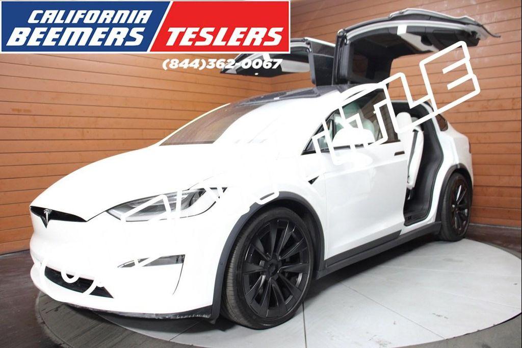 used 2022 Tesla Model X car, priced at $54,999