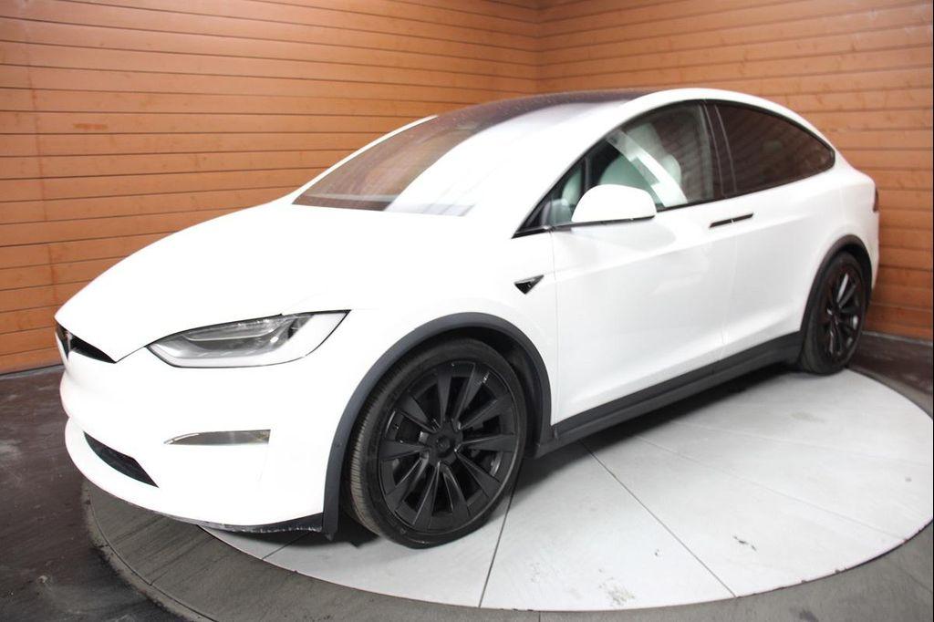 used 2022 Tesla Model X car, priced at $54,999