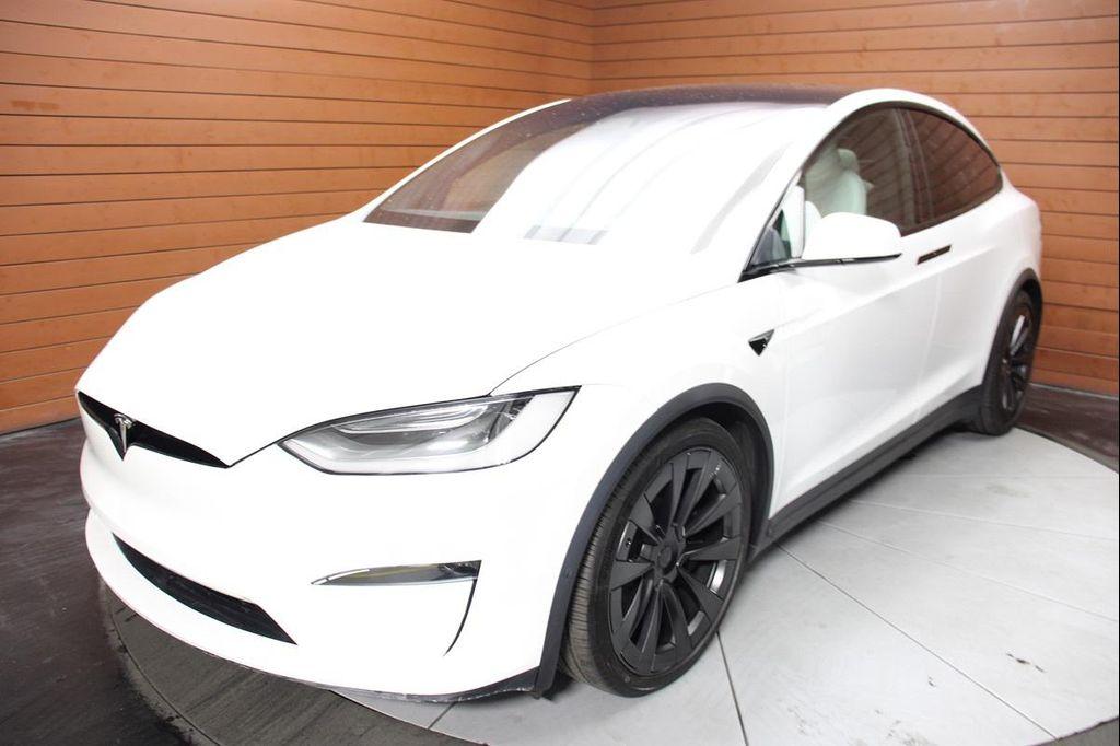 used 2022 Tesla Model X car, priced at $54,999