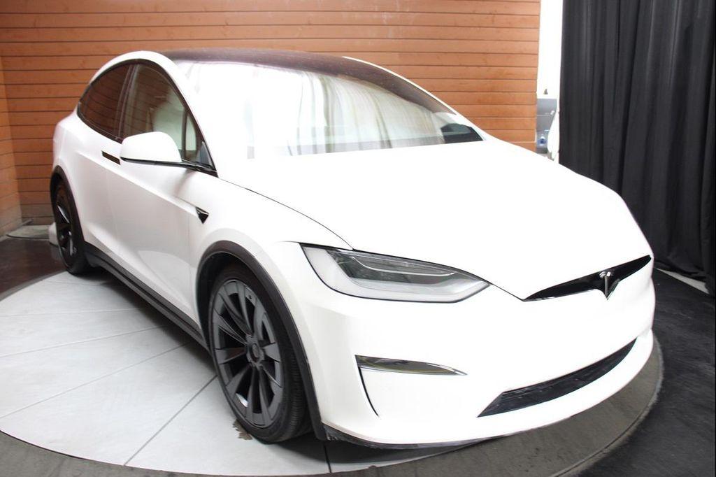 used 2022 Tesla Model X car, priced at $54,999