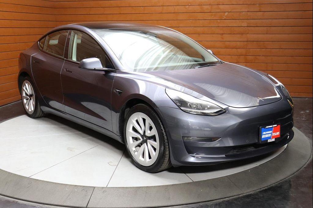 used 2022 Tesla Model 3 car, priced at $23,990