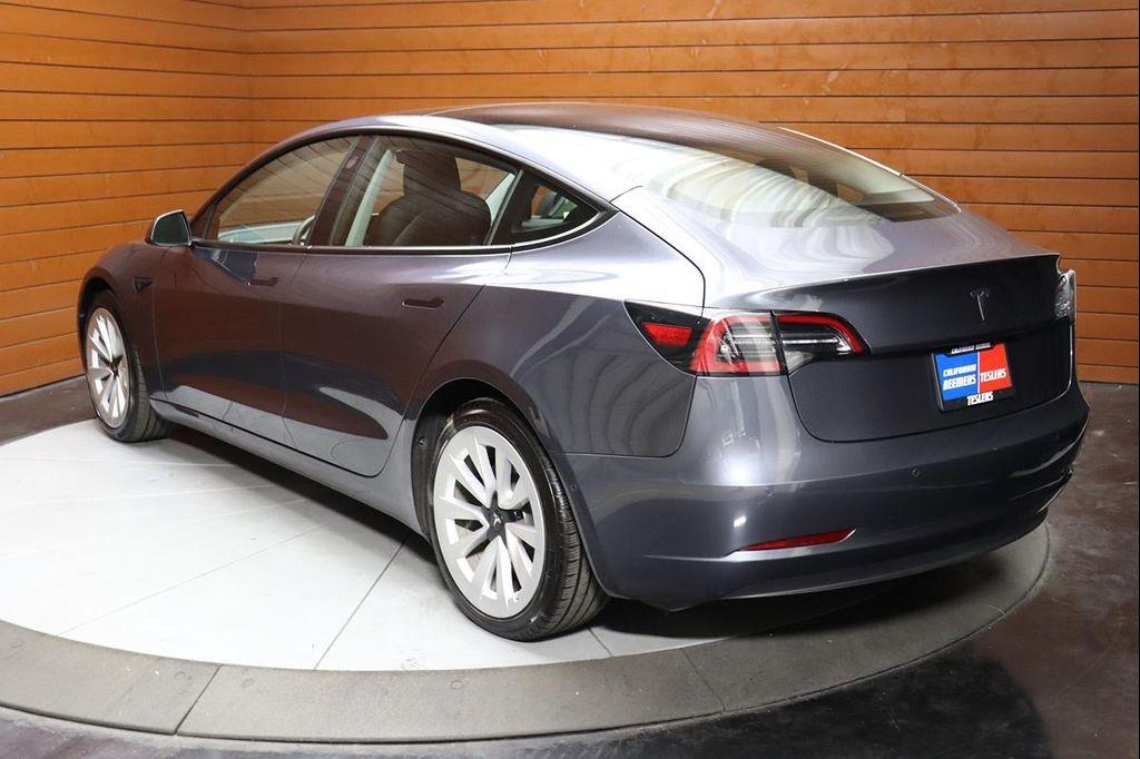 used 2022 Tesla Model 3 car, priced at $23,990