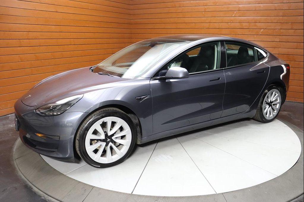 used 2022 Tesla Model 3 car, priced at $23,990
