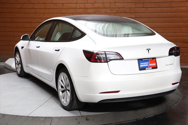 used 2021 Tesla Model 3 car, priced at $27,190