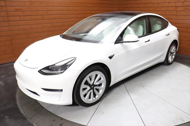 used 2021 Tesla Model 3 car, priced at $27,190