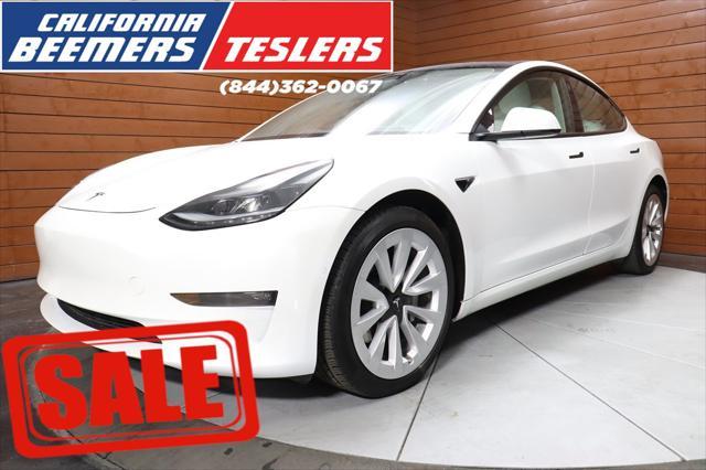 used 2021 Tesla Model 3 car, priced at $27,190