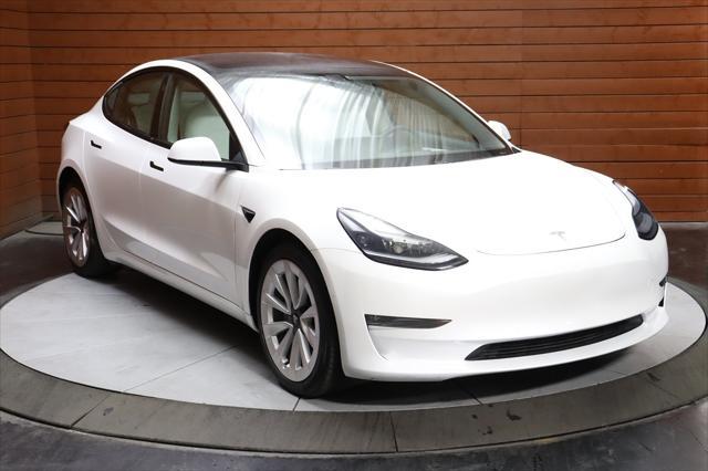 used 2021 Tesla Model 3 car, priced at $27,190