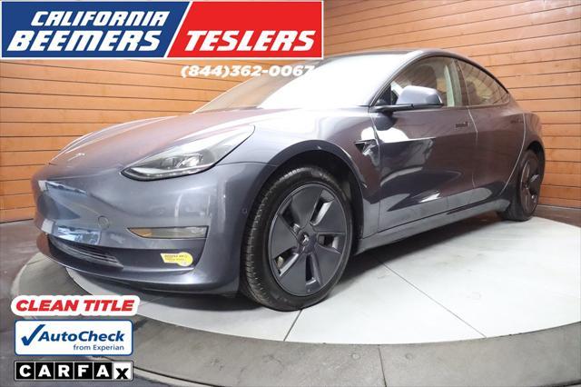 used 2022 Tesla Model 3 car, priced at $26,290