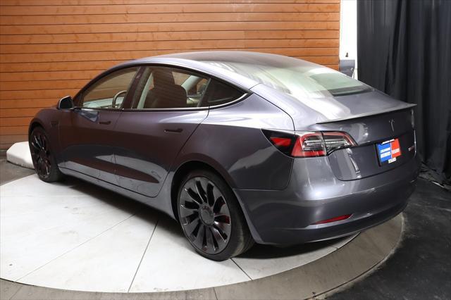 used 2022 Tesla Model 3 car, priced at $31,990