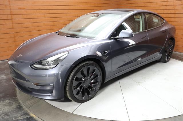 used 2022 Tesla Model 3 car, priced at $31,990