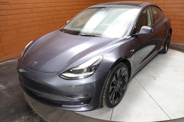 used 2022 Tesla Model 3 car, priced at $31,990