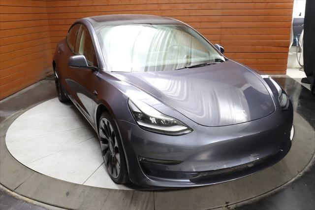 used 2022 Tesla Model 3 car, priced at $31,990