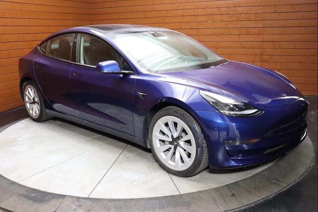 used 2022 Tesla Model 3 car, priced at $22,690