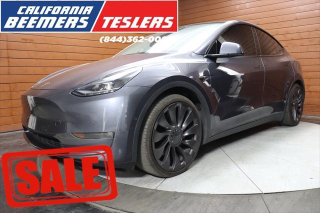 used 2021 Tesla Model Y car, priced at $30,990