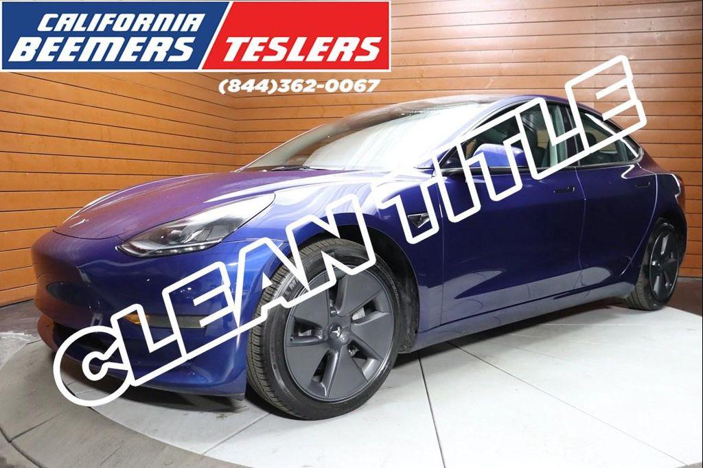 used 2022 Tesla Model 3 car, priced at $25,990