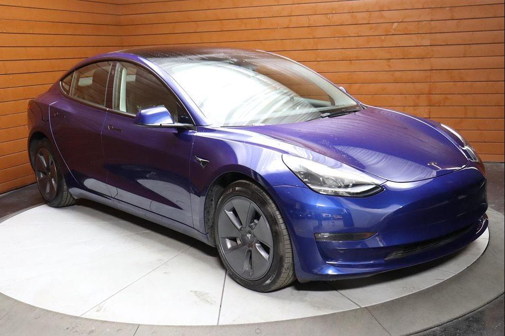 used 2022 Tesla Model 3 car, priced at $25,990