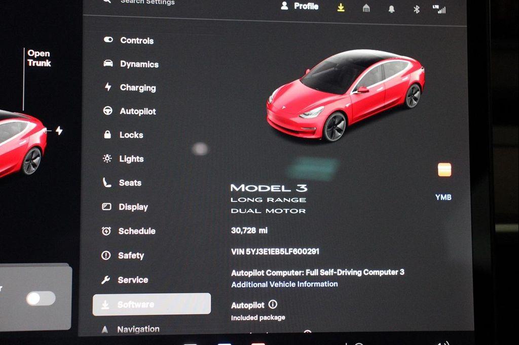 used 2020 Tesla Model 3 car, priced at $22,490