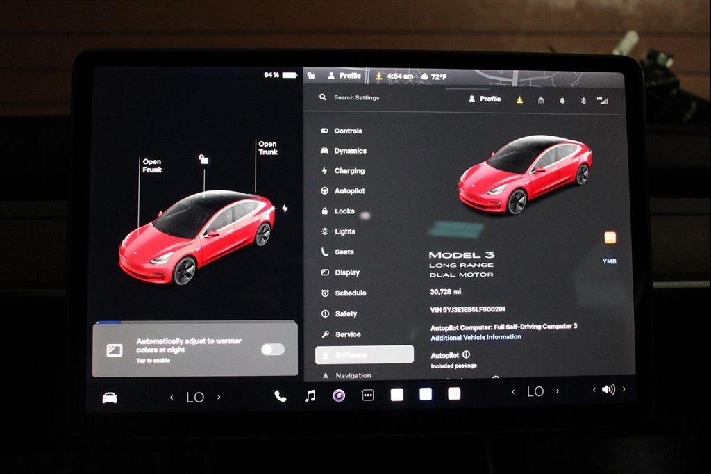 used 2020 Tesla Model 3 car, priced at $22,490