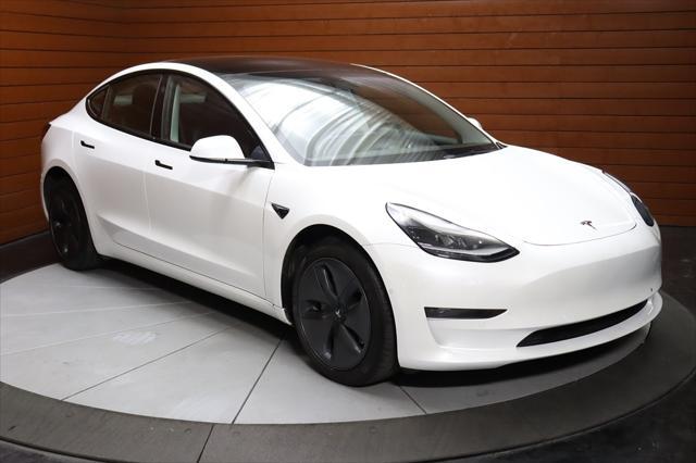 used 2021 Tesla Model 3 car, priced at $19,790