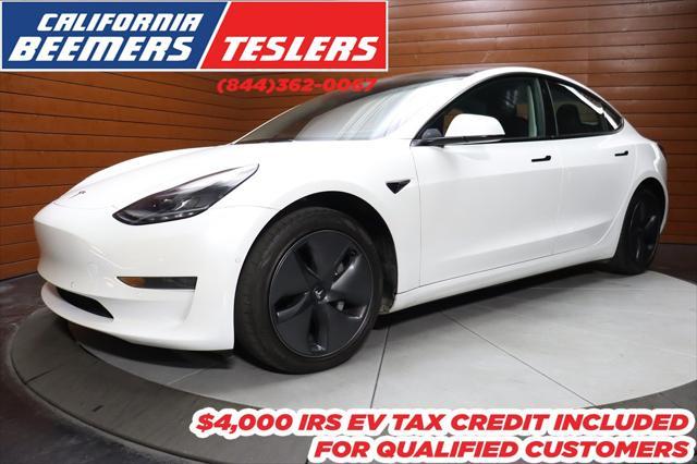 used 2021 Tesla Model 3 car, priced at $19,790