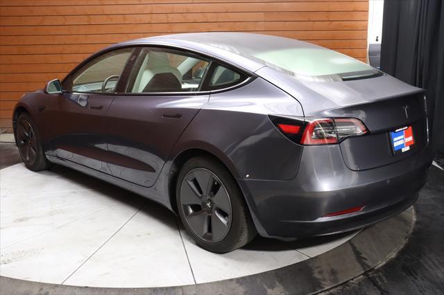 used 2021 Tesla Model 3 car, priced at $20,999