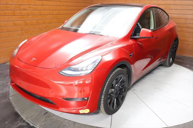 used 2021 Tesla Model Y car, priced at $27,590