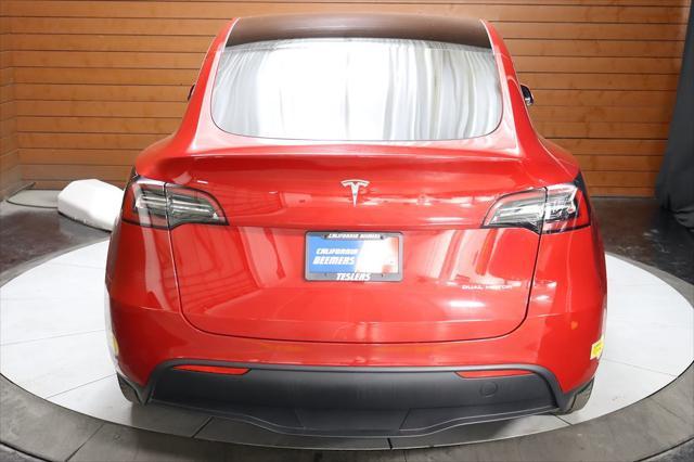 used 2021 Tesla Model Y car, priced at $27,590