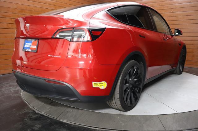 used 2021 Tesla Model Y car, priced at $27,590