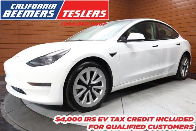 used 2021 Tesla Model 3 car, priced at $20,990