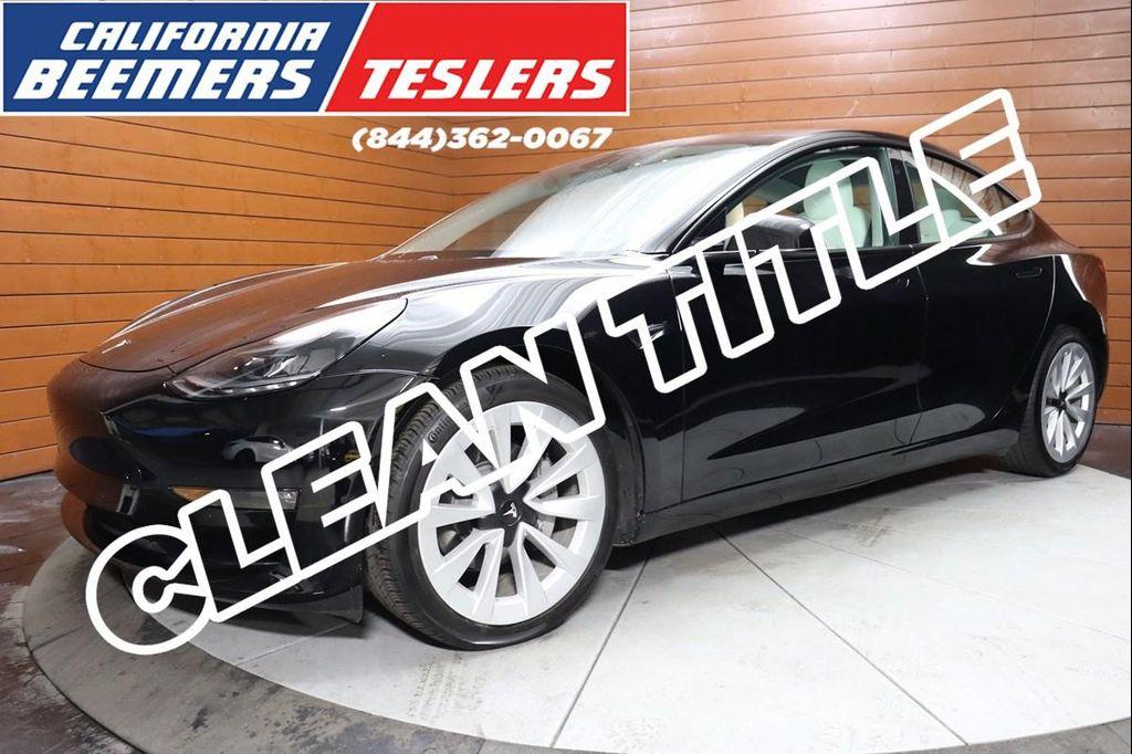 used 2022 Tesla Model 3 car, priced at $26,190