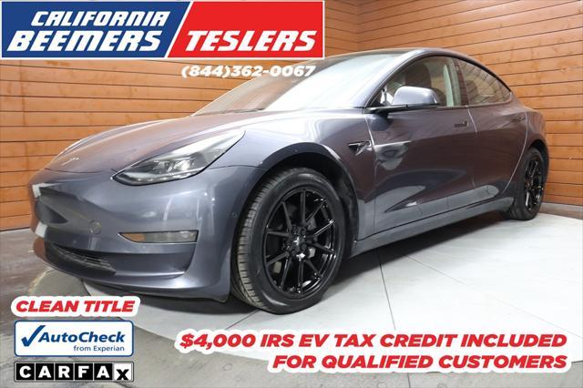 used 2022 Tesla Model 3 car, priced at $20,999
