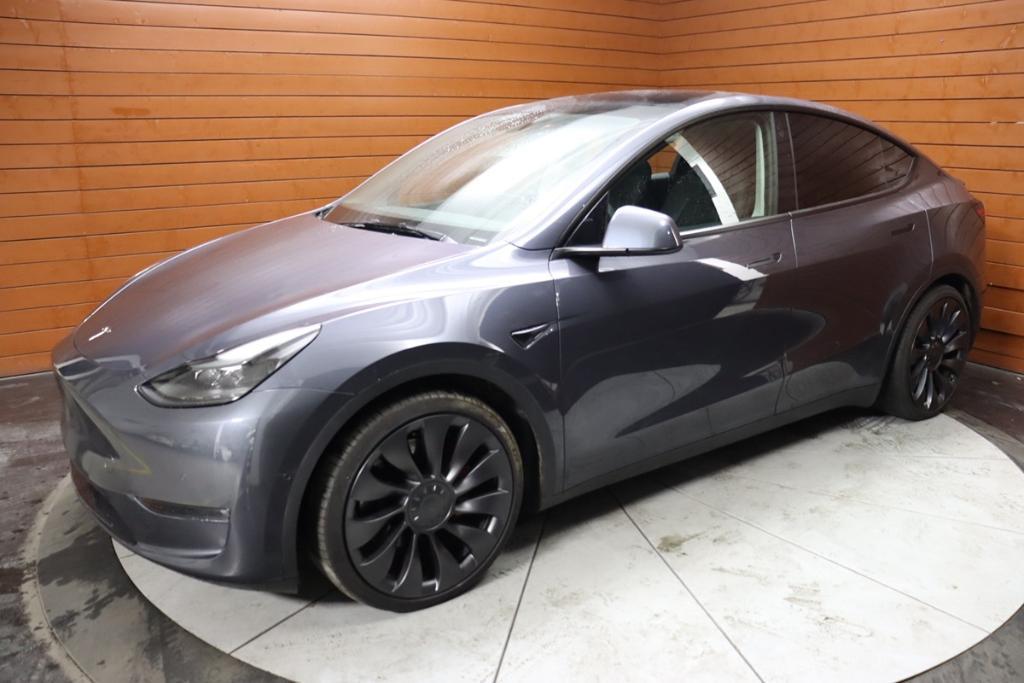 used 2021 Tesla Model Y car, priced at $33,490