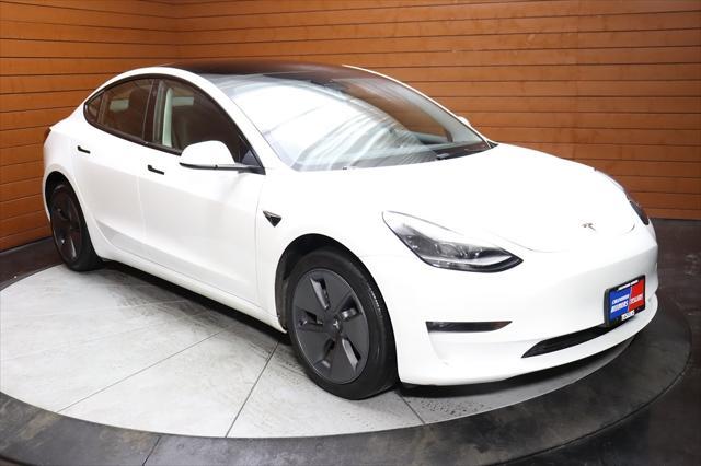 used 2021 Tesla Model 3 car, priced at $25,490