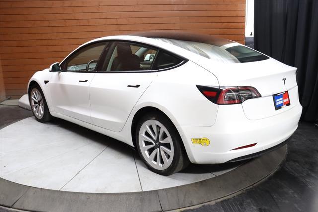 used 2022 Tesla Model 3 car, priced at $25,990