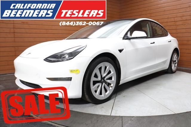 used 2022 Tesla Model 3 car, priced at $25,990