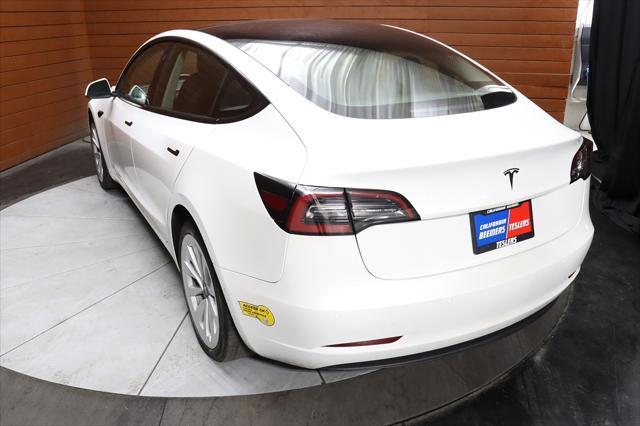 used 2022 Tesla Model 3 car, priced at $25,990