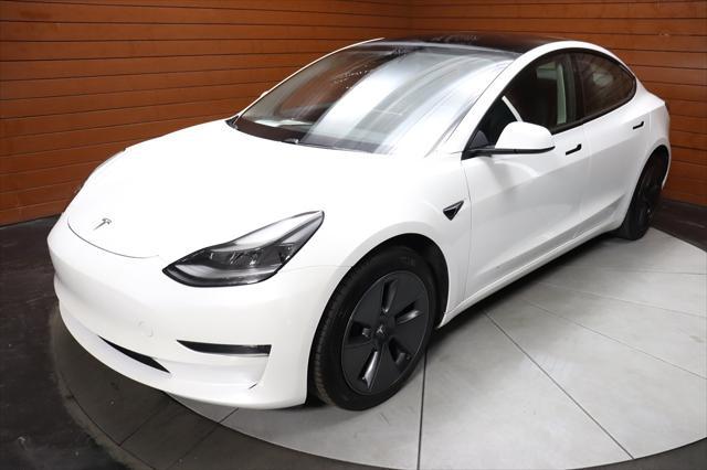 used 2022 Tesla Model 3 car, priced at $25,690