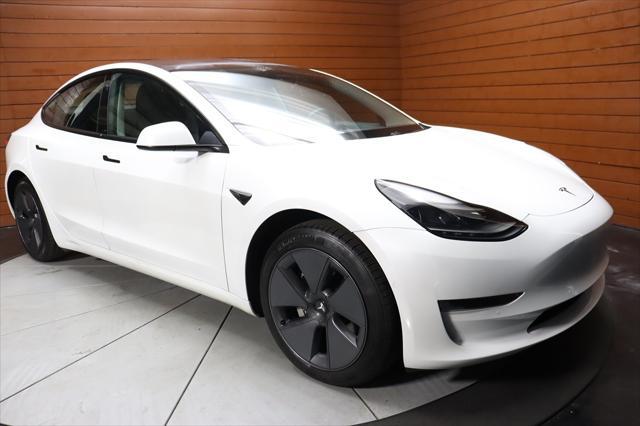 used 2022 Tesla Model 3 car, priced at $25,690