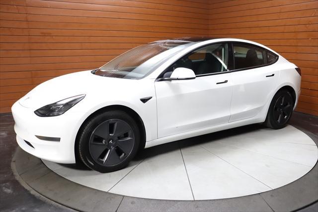 used 2022 Tesla Model 3 car, priced at $25,690