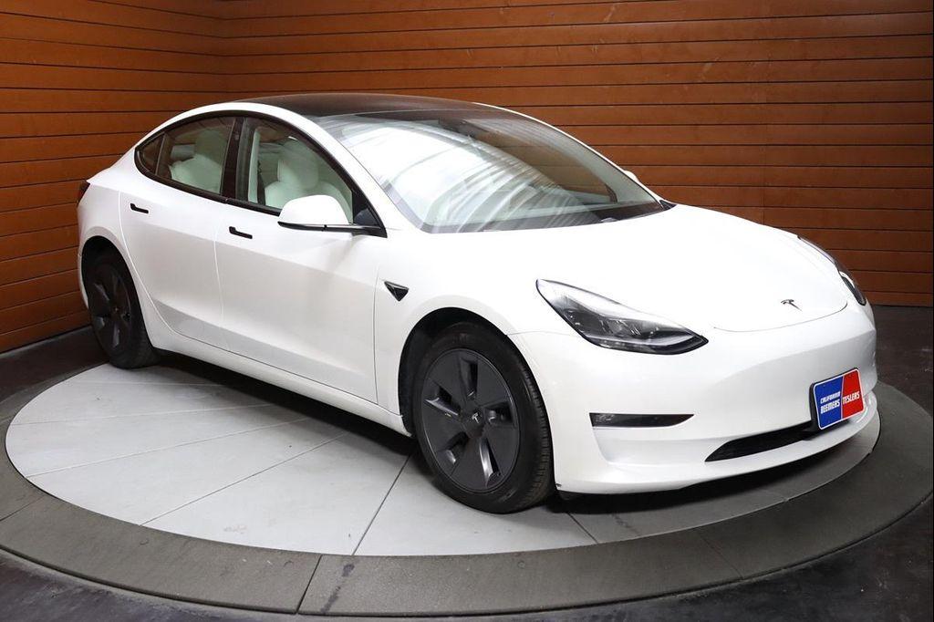 used 2021 Tesla Model 3 car, priced at $19,990