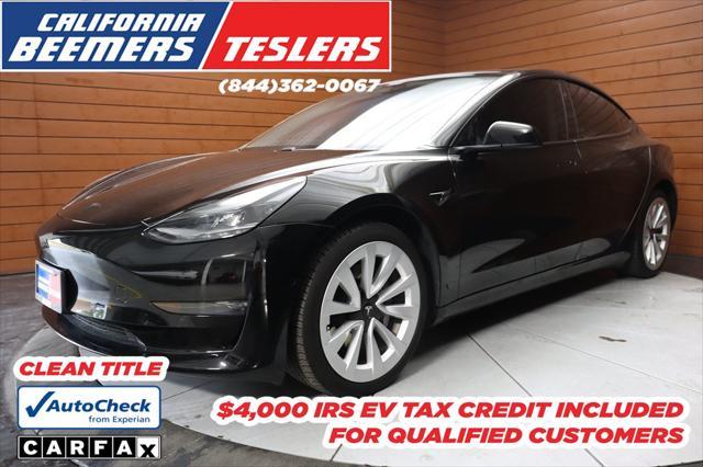 used 2021 Tesla Model 3 car, priced at $20,990