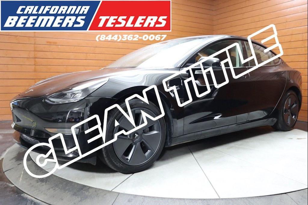 used 2022 Tesla Model 3 car, priced at $20,990
