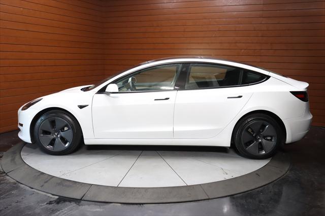 used 2022 Tesla Model 3 car, priced at $27,990