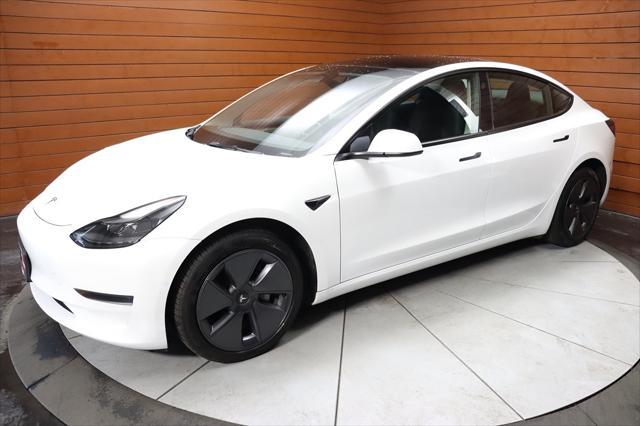 used 2022 Tesla Model 3 car, priced at $27,990