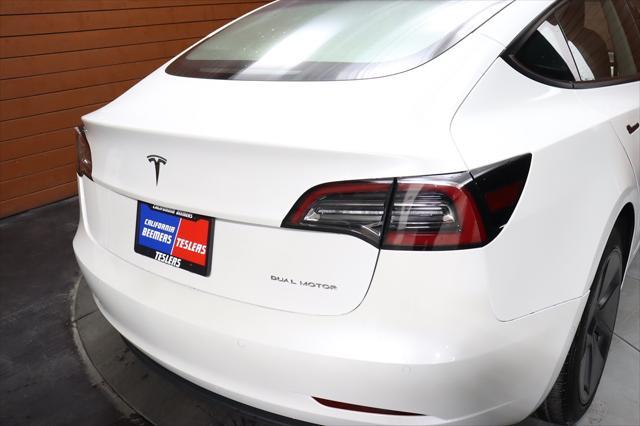 used 2022 Tesla Model 3 car, priced at $27,990