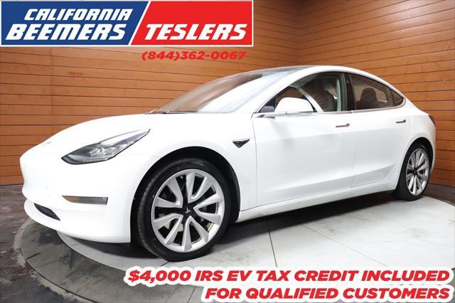 used 2022 Tesla Model 3 car, priced at $20,490