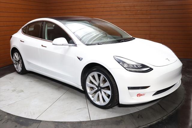 used 2022 Tesla Model 3 car, priced at $20,490