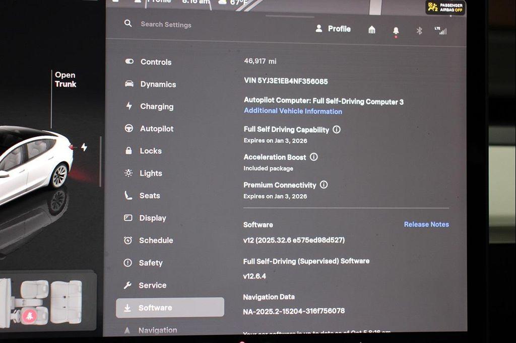 used 2022 Tesla Model 3 car, priced at $24,990