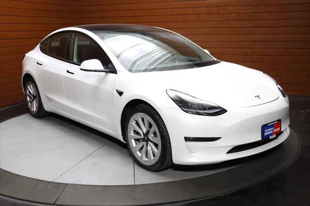 used 2021 Tesla Model 3 car, priced at $20,990