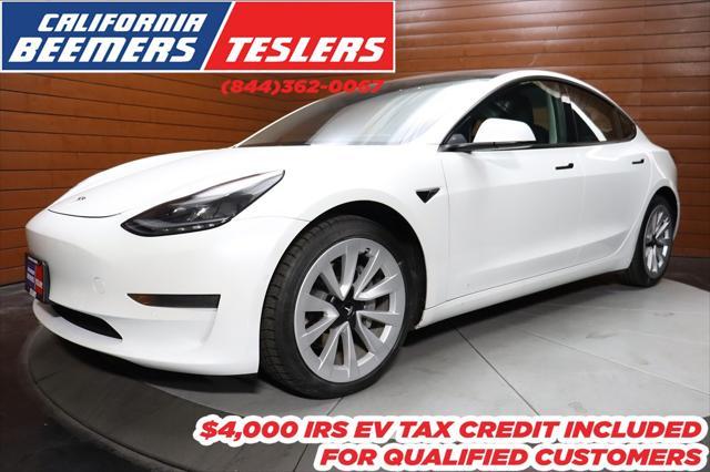 used 2021 Tesla Model 3 car, priced at $20,990